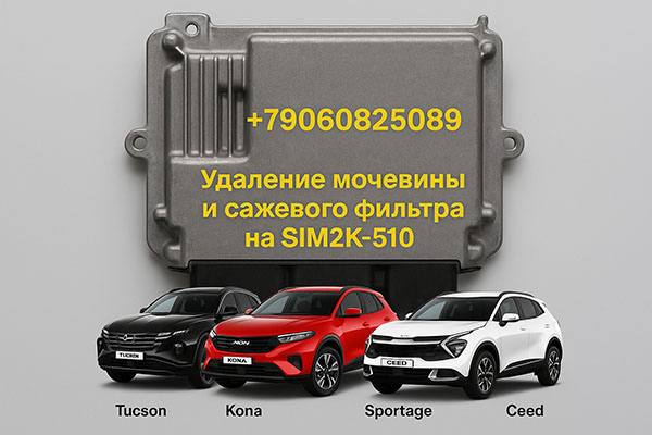 Kia и Hyundai (ЭБУ SIM2K-510)